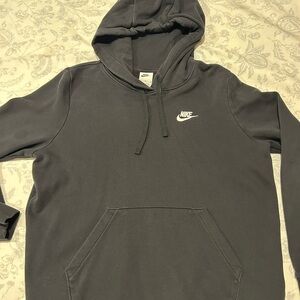 Nike Black hooded sweatshirt